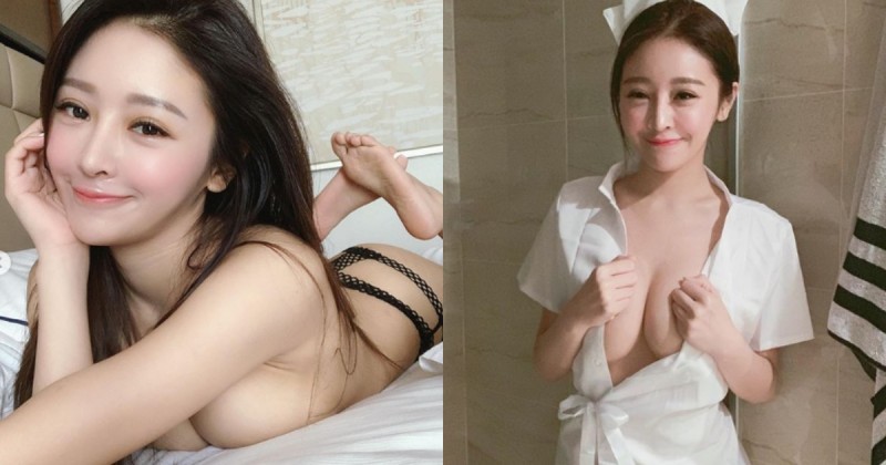 「巨乳小護士」在家play膽子好大！還脫光表演吃香蕉給你看！