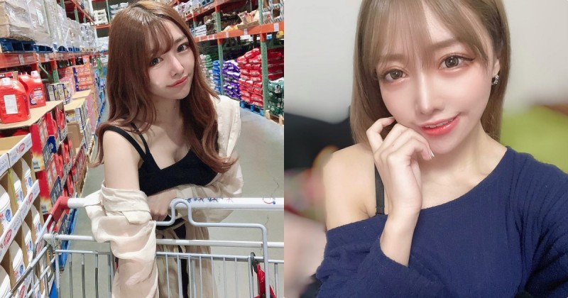 愛逛好市多的「深溝櫻花妹」，IG大方秀「火辣美臀線條」！