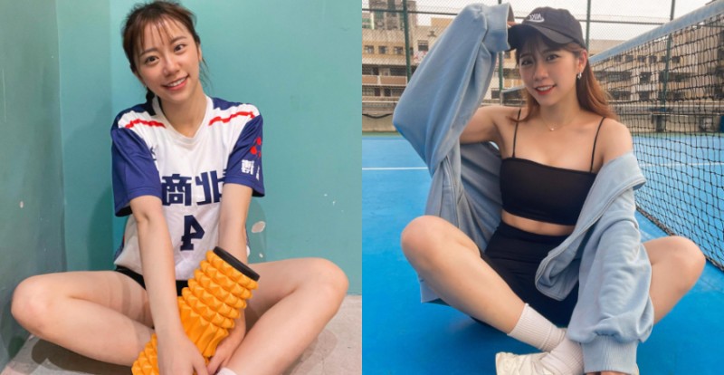 台北商大女排成員「姍姍」是電眼甜心　甜美氣質讓人秒戀愛
