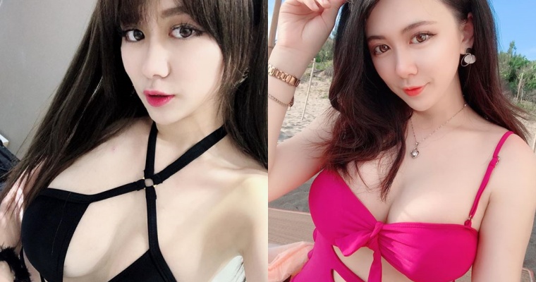 和她對到眼，只有被電暈的份！電眼美女「狗狗」不只顏值高！「E 杯雪乳」也超有看頭