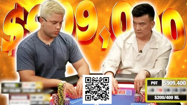 【EV扑克】河牌同时中顺！Mariano一张牌改命，绝杀中国老板