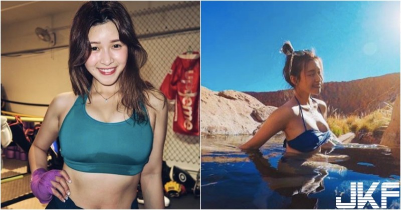 原來是「隱乳系正妹」！外衣一脫「渾圓美胸」現形！陽光照下陰影弧度好誇張啊！