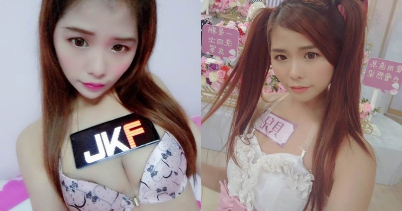 外拍大尺辣妹「Beier小私秘」，大膽風格和可愛臉蛋成反差！