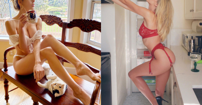 Tea Time！性感妹隔空陪網友品嘗下午茶　「超實用肉體」補充正能量