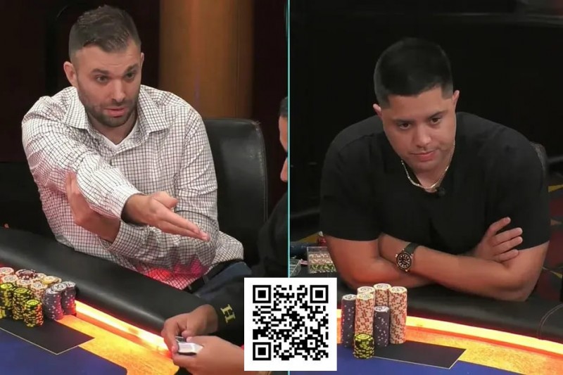 【EV扑克】6万底池引争执，Nick Palma与Mariano场激烈对喷：“你是个小丑！”
