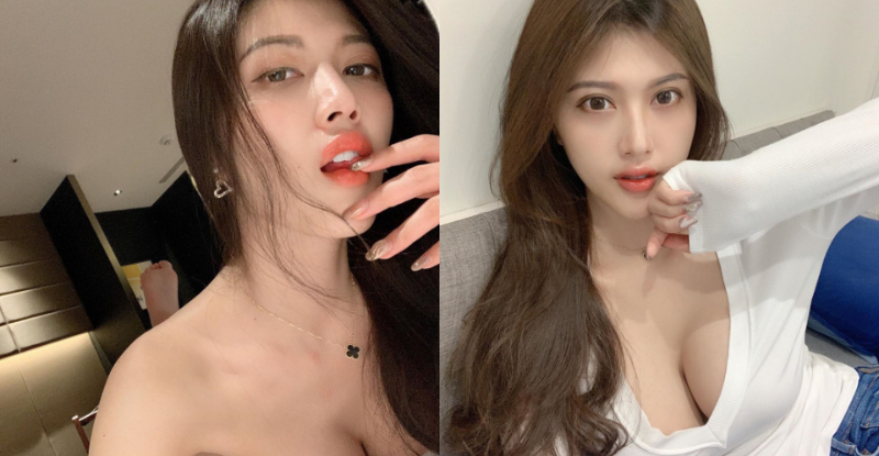 誘惑逃不掉！「劉庭羽Doris」深夜咬唇放電太撩人，鮮嫩美乳”溝”引男粉好好面對！