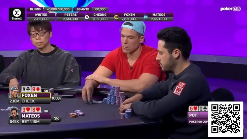 【EV扑克】干货 | 大神对决中的神级解读：Foxen揭秘对阵Mateos的史诗级Hero Call