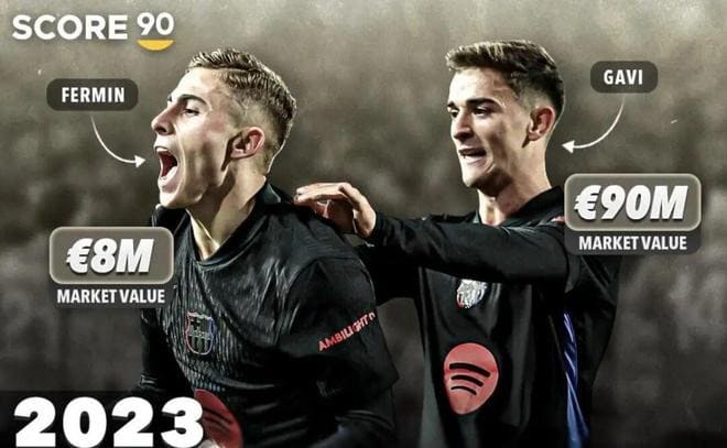 巴萨中场变天：佩德里登顶，加维跌落，费尔明逆袭成最大赢家