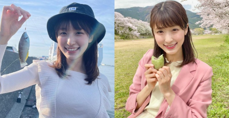靜岡朝日電視台主播「白木愛奈」超級甜　笑容神似台灣女星