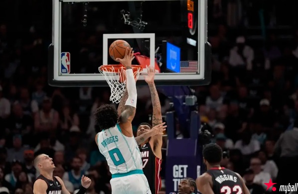 迈博体育 附加赛|黄蜂加时127-126险胜热火,鲍尔30+10+5送上篮绝杀