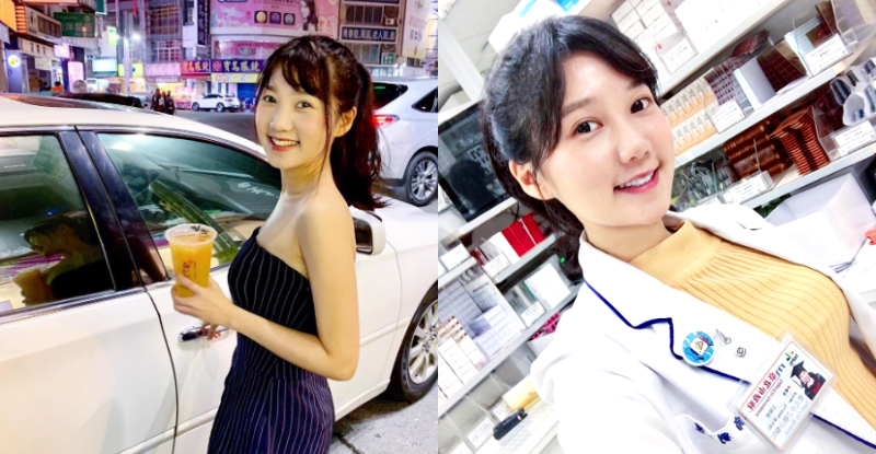 最甜美白嫩藥師！「王郁甯」摩洛哥渡假曬雪白事業線，萌甜微笑領藥只想要找她！