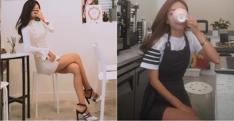 奶泡好香醇！地方媽媽「豐滿翹臀」緊貼包臀制服，「逆天美腿」犯規乍現